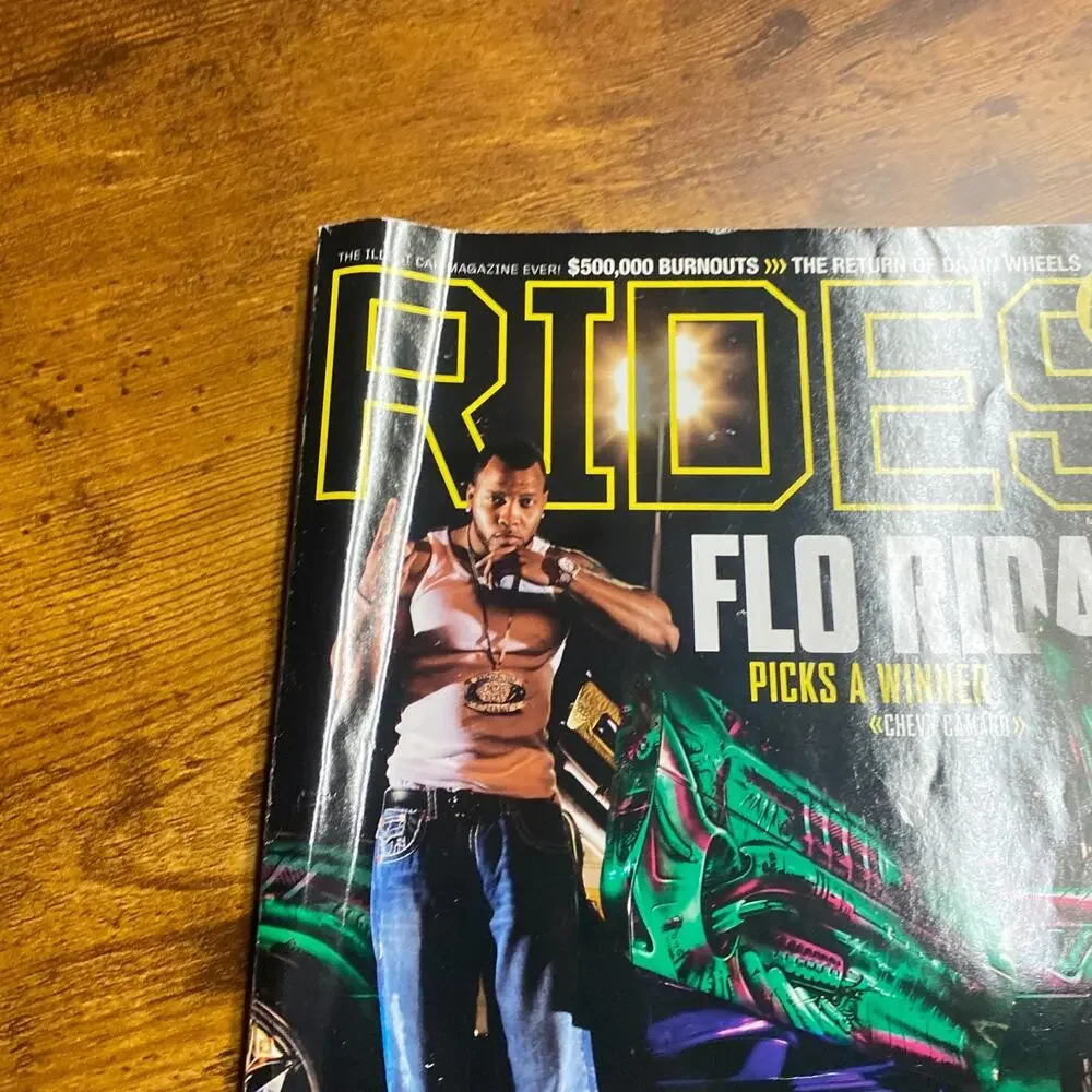RIDES Magazine by King - May 2008 Flo Rida Fat Joe Travis Barker